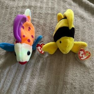 Ty Fish Beanie Baby Set